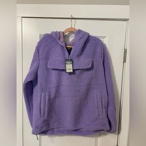 NWT Ringspun fleece pullover